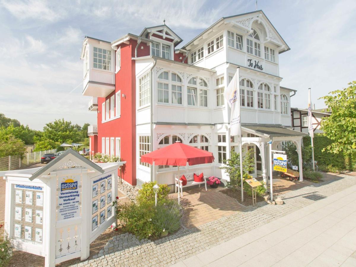 Villa "To Hus" In Sellin - Appartement 02 Mit Kamin Und Balkon 외부 사진